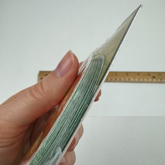 Vtg Sealed 80s Hallmark Disposable Paper Round Coasters Holiday Red Green White - Picture 9 of 9